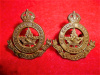 M56 - HURON REGIMENT Collar Badge Pair